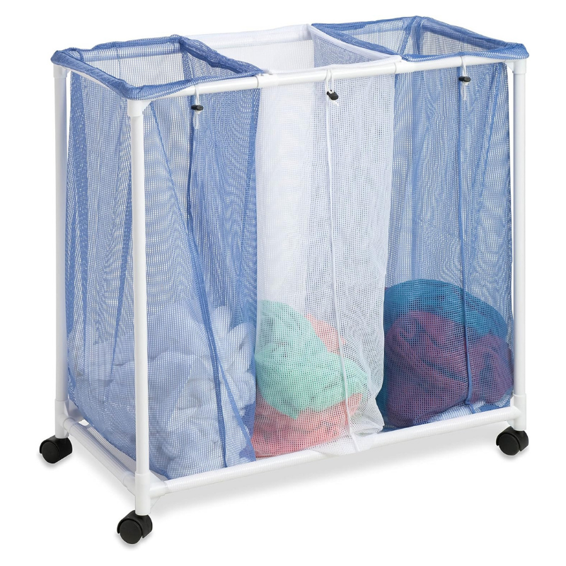 Honey-Can-Do HMP-01629 3 bag mesh laundry sorter