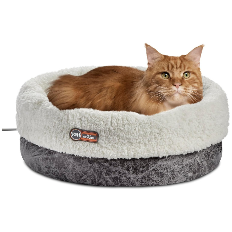 K&H Pet Products Heated Cat Bed Indoor