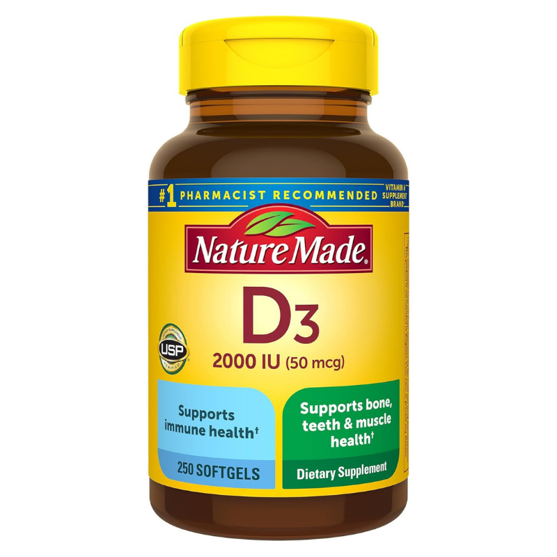 Nature Made Vitamin D3 2000 IU