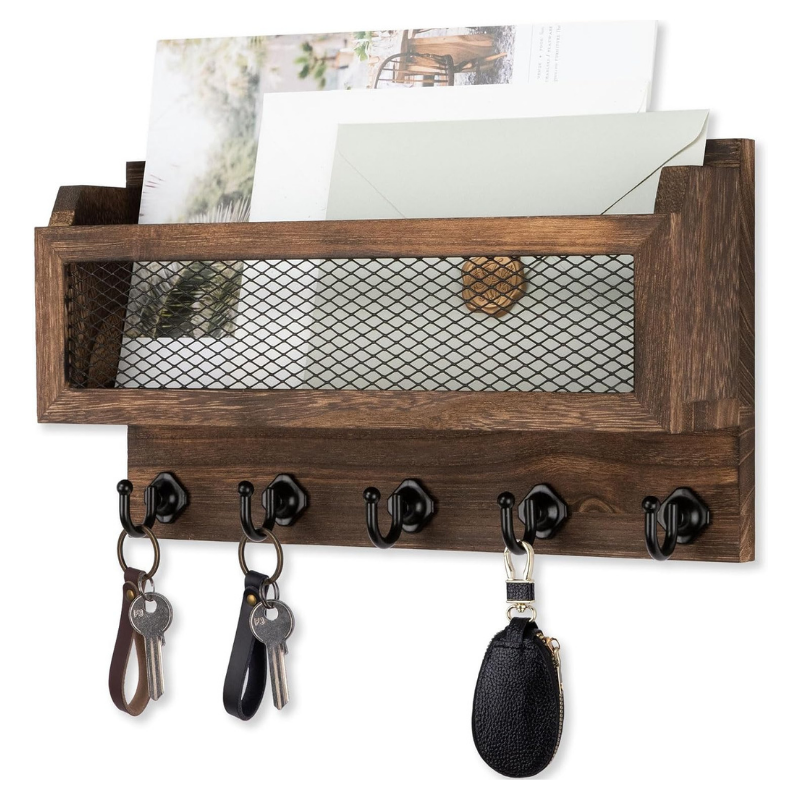 Nekon Mail and Key Holder for Wall Decorative