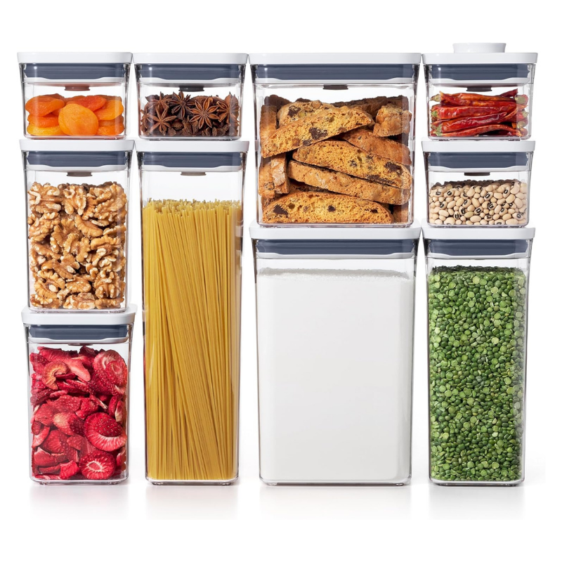 OXO Good Grips 10-Piece POP Container Set for Kitchen Storage