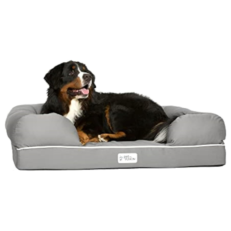 PetFusion Ultimate Dog Bed, Orthopedic Memory Foam