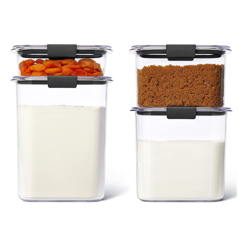 Rubbermaid Brilliance Pantry Food Storage Containers